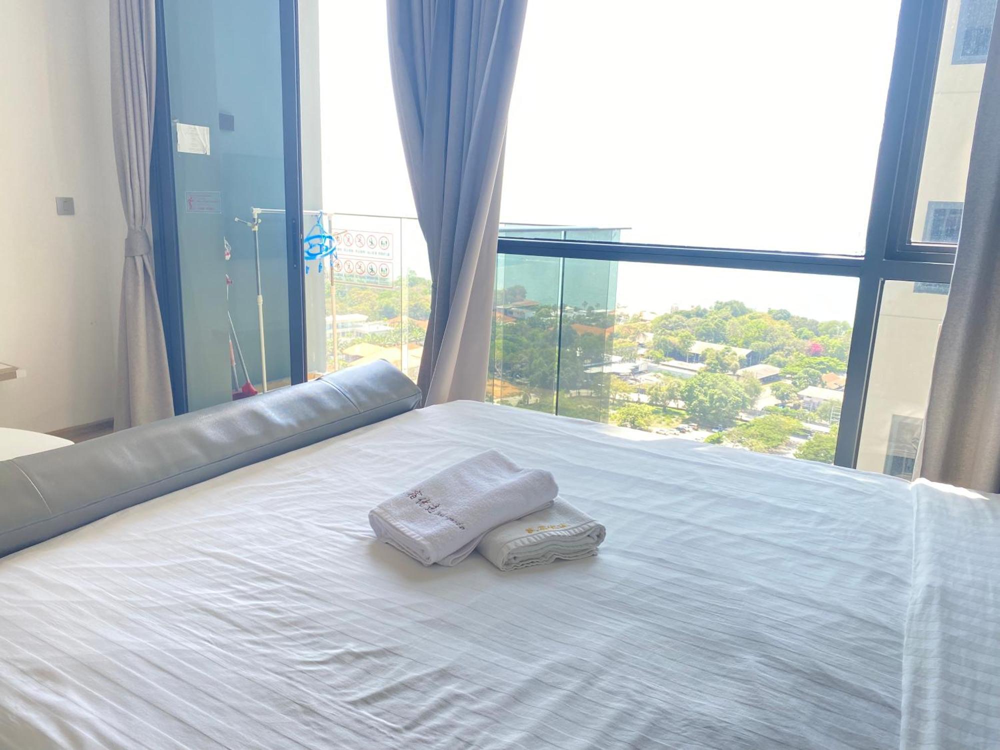 Andromeda Seaview Condo Near Beach Pattaya Zimmer foto