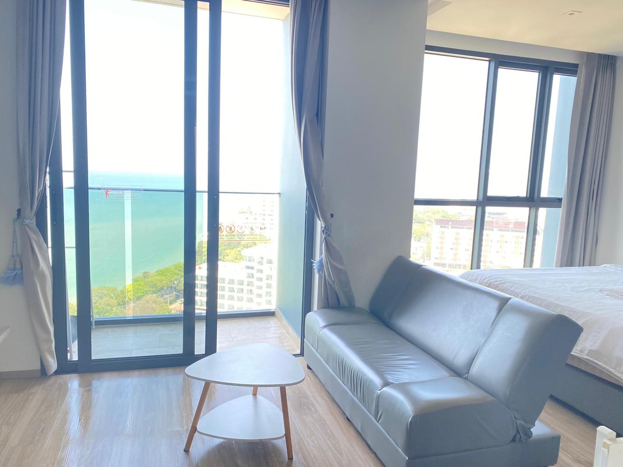 Andromeda Seaview Condo Near Beach Pattaya Zimmer foto