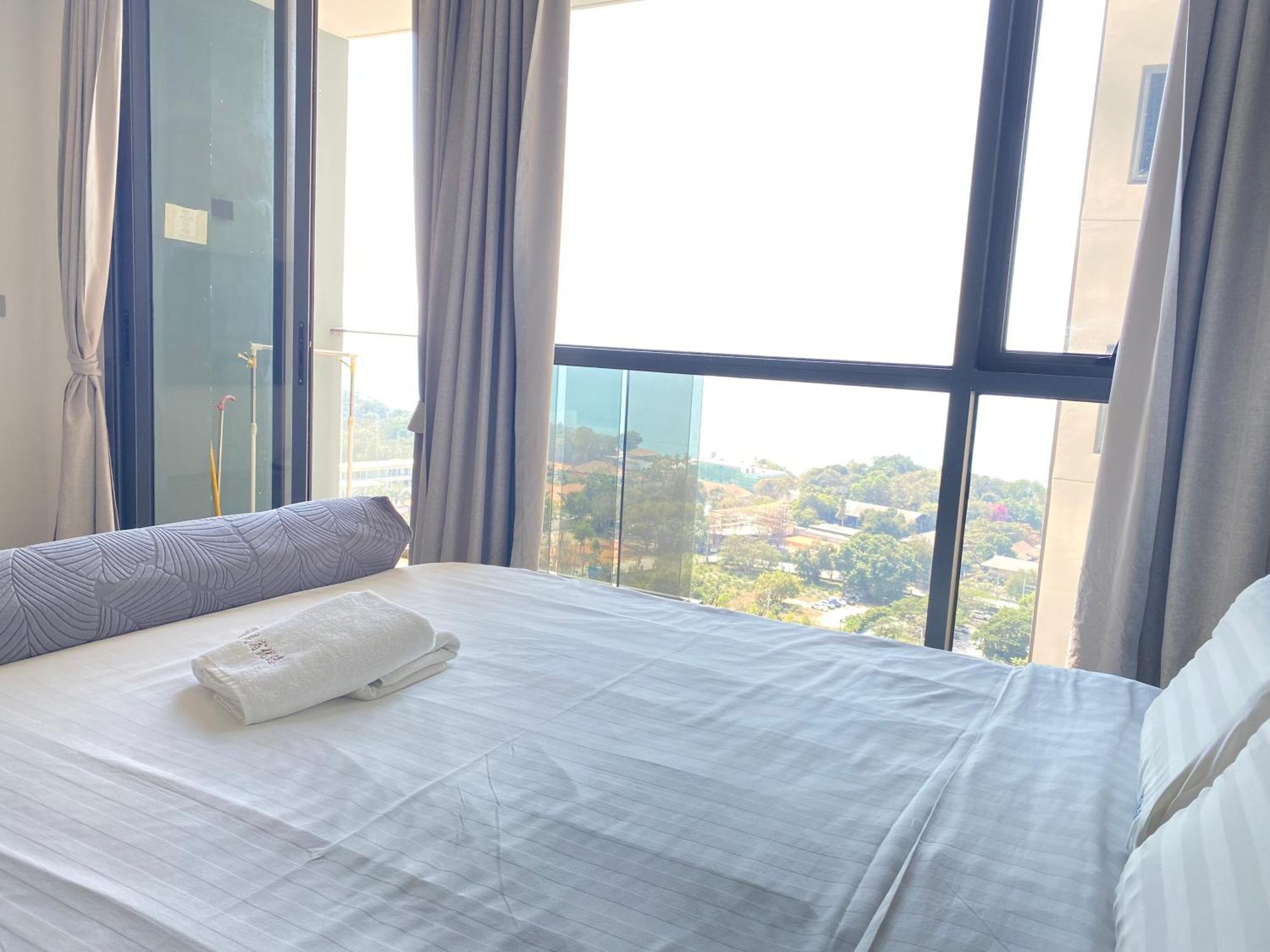 Andromeda Seaview Condo Near Beach Pattaya Exterior foto